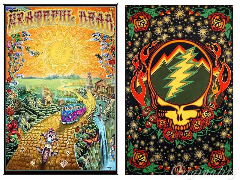 Fantastic Grateful Dead Unique Tapestry Fairy Nymph Wall Hanging Home Decoration