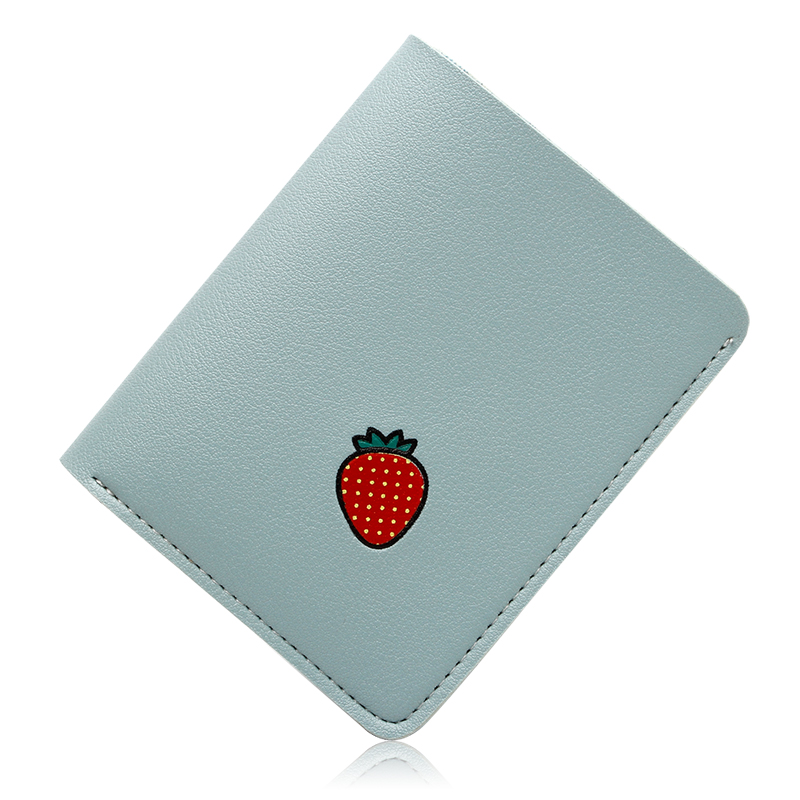Cartera de mujer de la fruta de la personalidad lindo Mini fresa sandía chica adolescente pequeño monedero Top carteras de cuero monederos