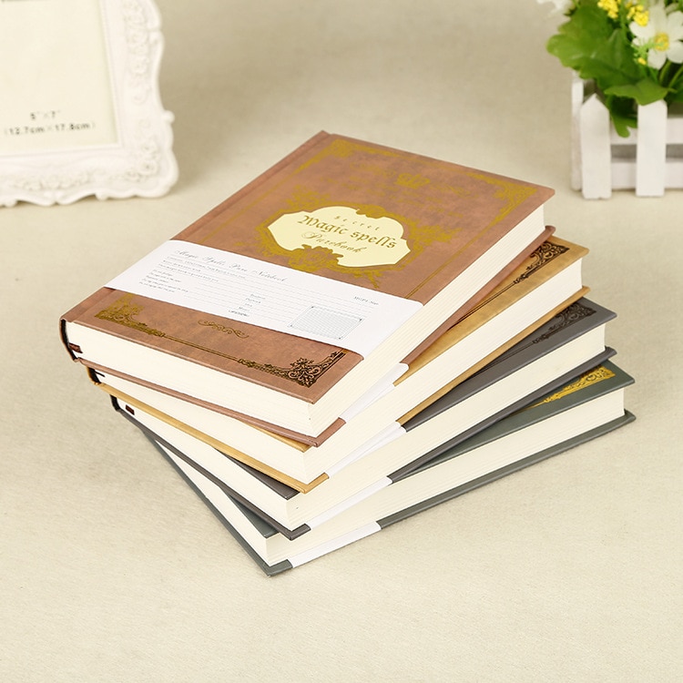 A5 Secret Magic Notebook Vintage Diary European Style Planner Office Stationery Students