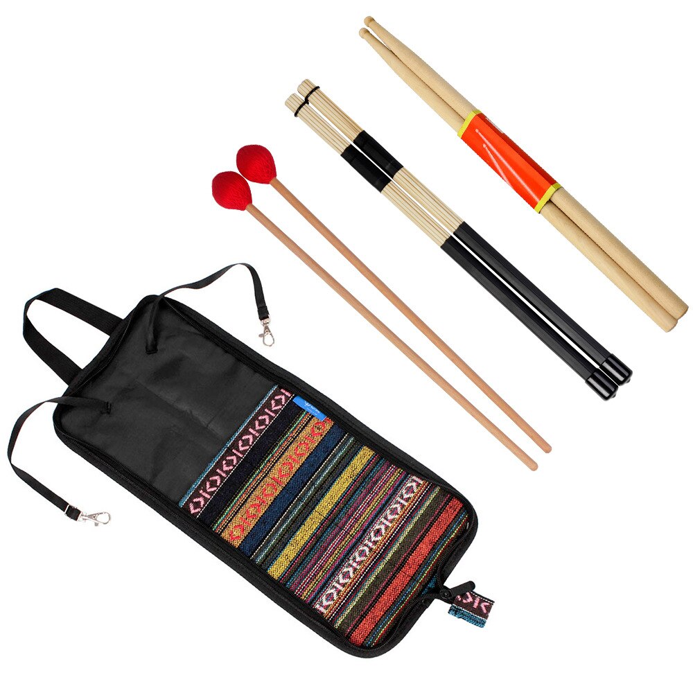 Electronic Drum Kit Parts Sticks Bag Training Drumsticks Standard Drum Kits Accessories Davul Music Supplies AH50GJ