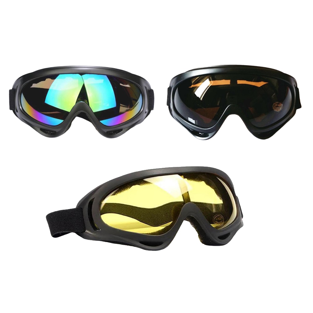 1 Pcs Wind Bril Unisex Anti-Condens Sneeuwscooter Eyewear Voor Skate Motorfiets Snowboard Veiligheidsbril Anti-Splash Bril