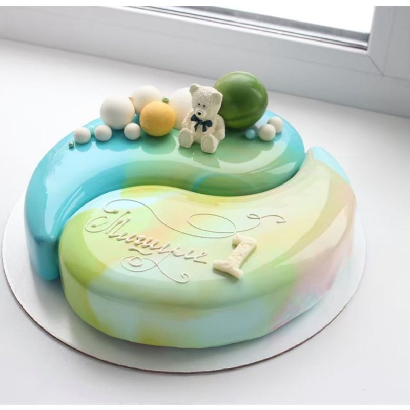 YIN YANG – moules 3D en Silicone, moule de décoration, pour pâte de sucre et bonbons, ustensiles de cuisson Y1QB