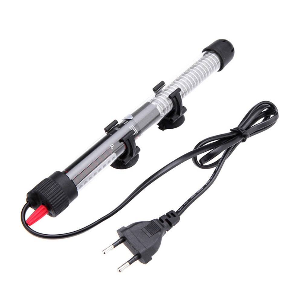 Submersible Aquarium Heater 50W with and Suction Cup (US Plug): As Shown 2