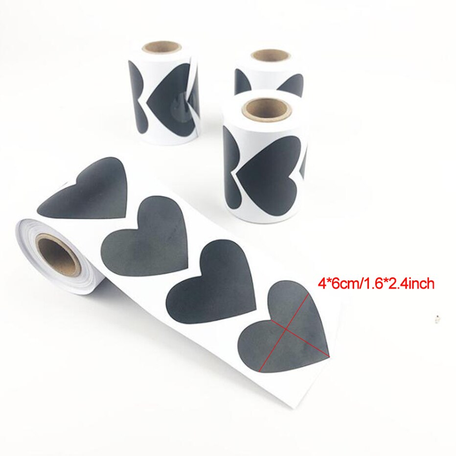 Etiquetas de pizarra reutilizables, pegatinas impermeables para tarros contenedores, botellas Mason, pizarra, 150 Uds.