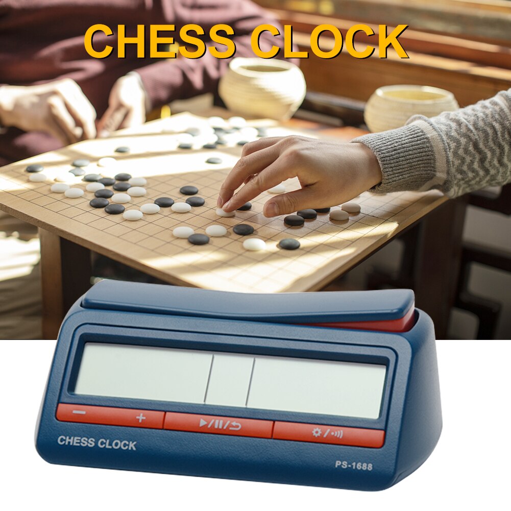 Count Down Game Timer Reusable International Portable Easy Operate Digital Display Accurate Chess Clock ABS