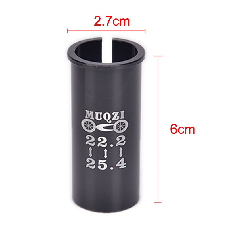 vélo tige de selle Tube tige de selle réducteur manchon adaptateur 25.4-27.2,27.2-30.8,31.6-33.9,25.4-28.6,22.2-25.4 ajuster le diamètre: E