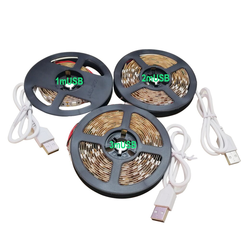 LED Grow Light Full Spectrum USB LED Strip red blue 5050 60LED Phyto Lamps For indoor flower seed Hydroponic Plant Growing lamp