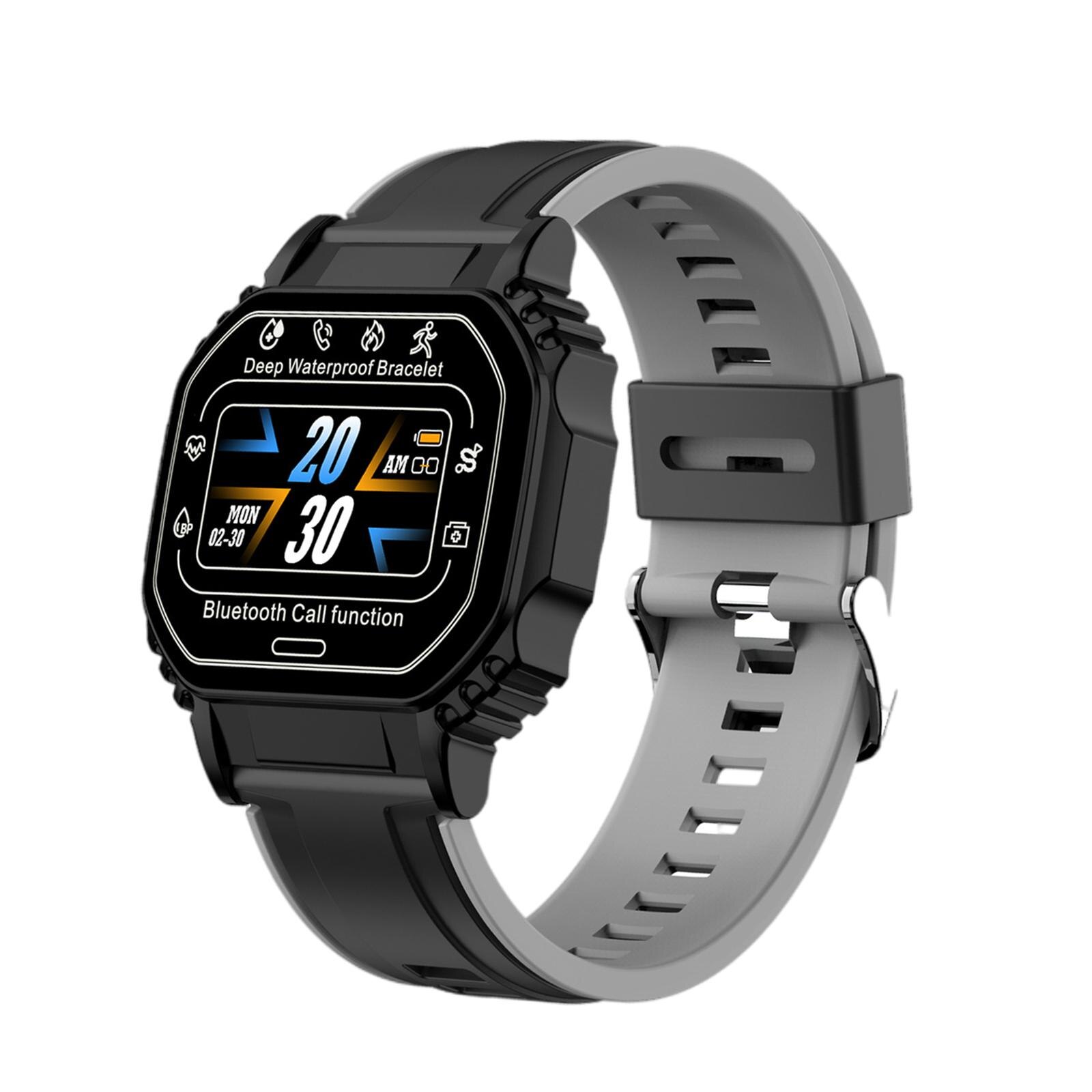 B2 Smart Watch Smartwatch Alarm Clock Sleep Monitor Fitness Tracker Bracelet Heart Rate Monitor Waterproof Sports Watch: Black