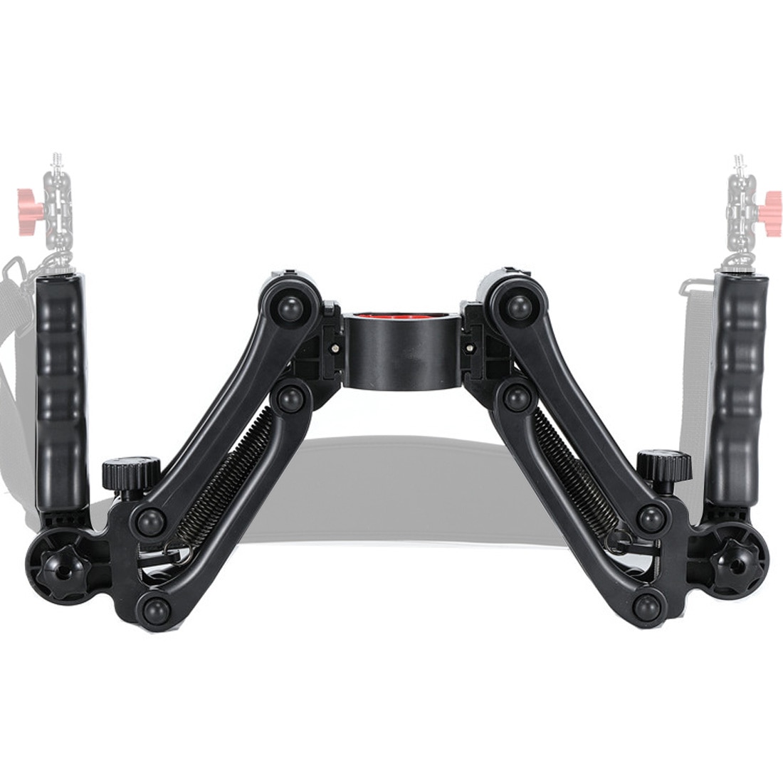 BGNing Universal- Handheld Gyroskop Stabilisator Frühling 5-achse Stoßdämpfer 4,5 KG zuletzt für DSLR Kamera für Alle stabilisator