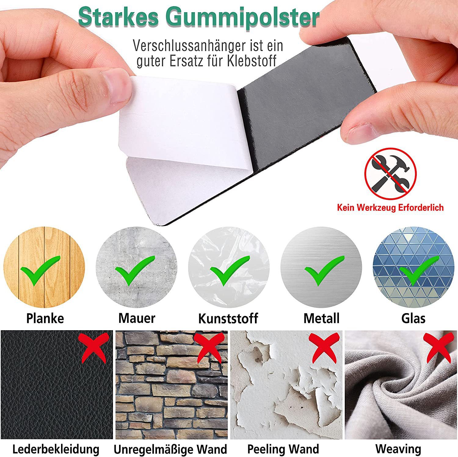 Adhesivo redondo autoadhesivo de nailon, cinta de sujeción con gancho y bucle, alfombra autoadhesiva fuerte de doble cara, alfombrilla antideslizante negra de 3cm