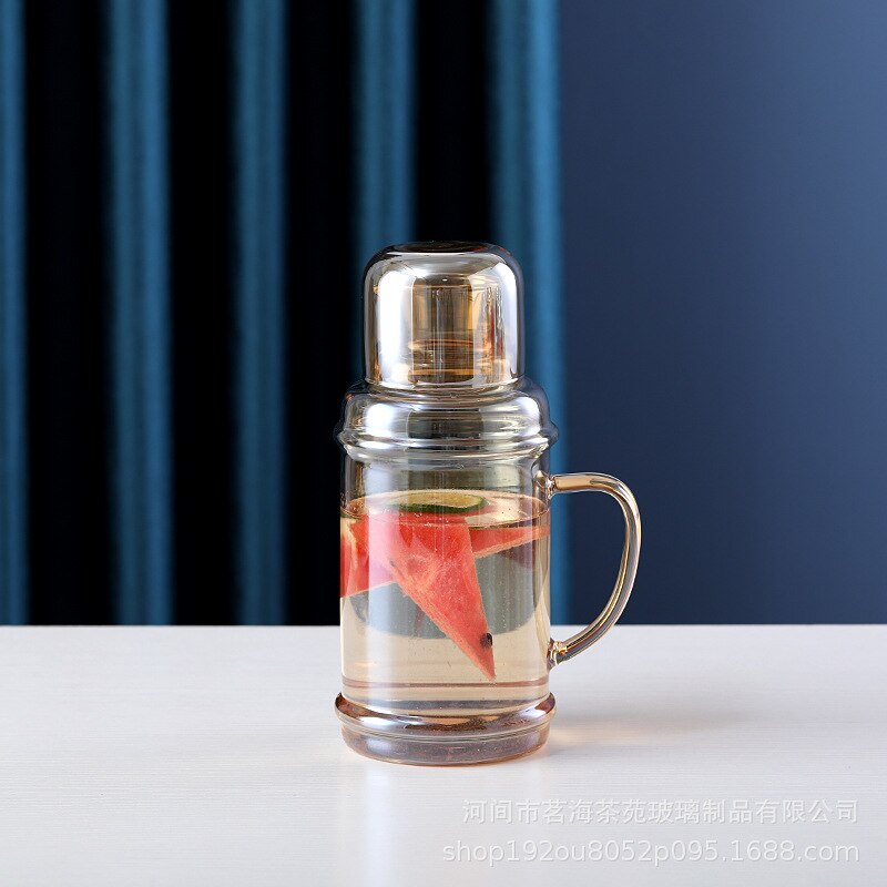 retro glasscold wasserkocher Bunte transparent große-kapazität Wärme-beständig glas wasserkocher Kann beheizt werden Haushalt täglichen bedarfs