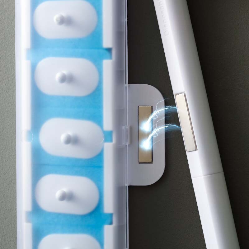 Brosse de toilette jetable à Long manche, tête de brosse remplaçable sans poinçonnage, ensemble d&#39;accessoires de salle de bain ménagers, outils de nettoyage de WC