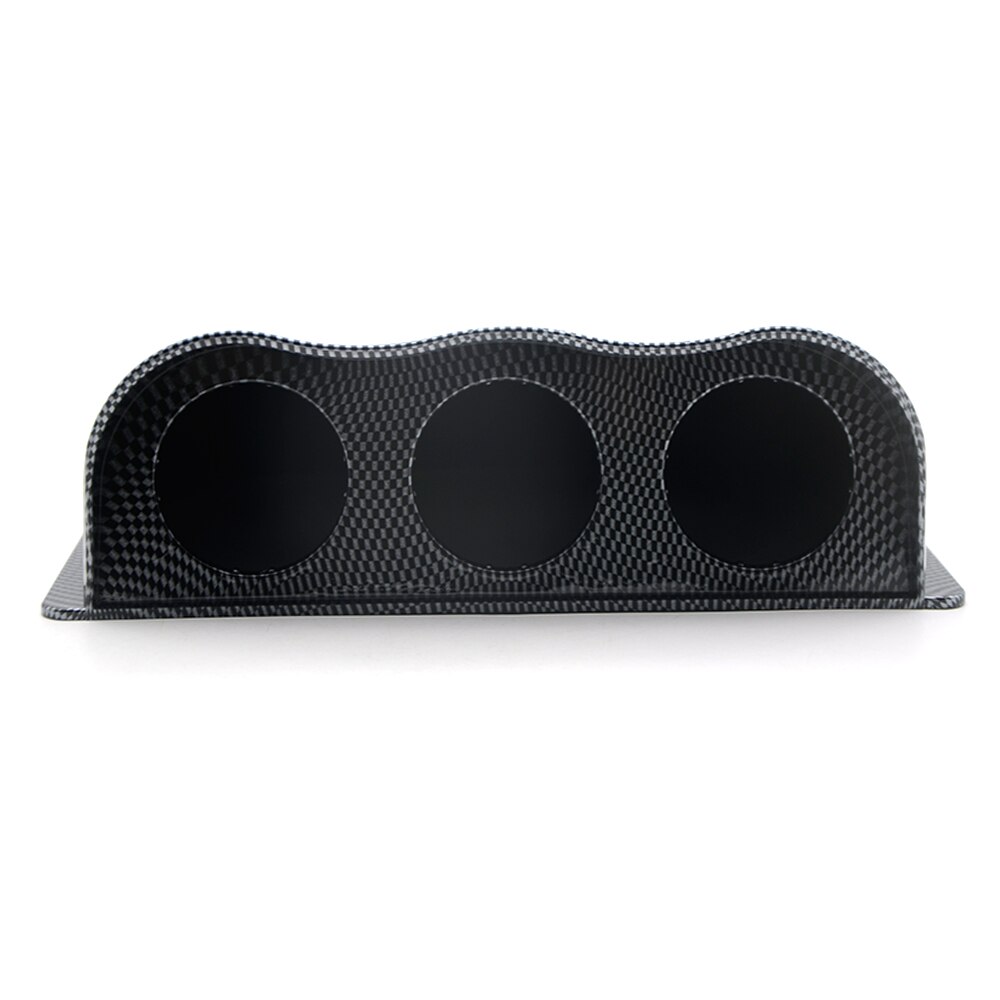 Soporte Universal Para Medidores (triple) En Pilar A – Negro, Para Conducción A La Izquierda – 3 Agujeros
