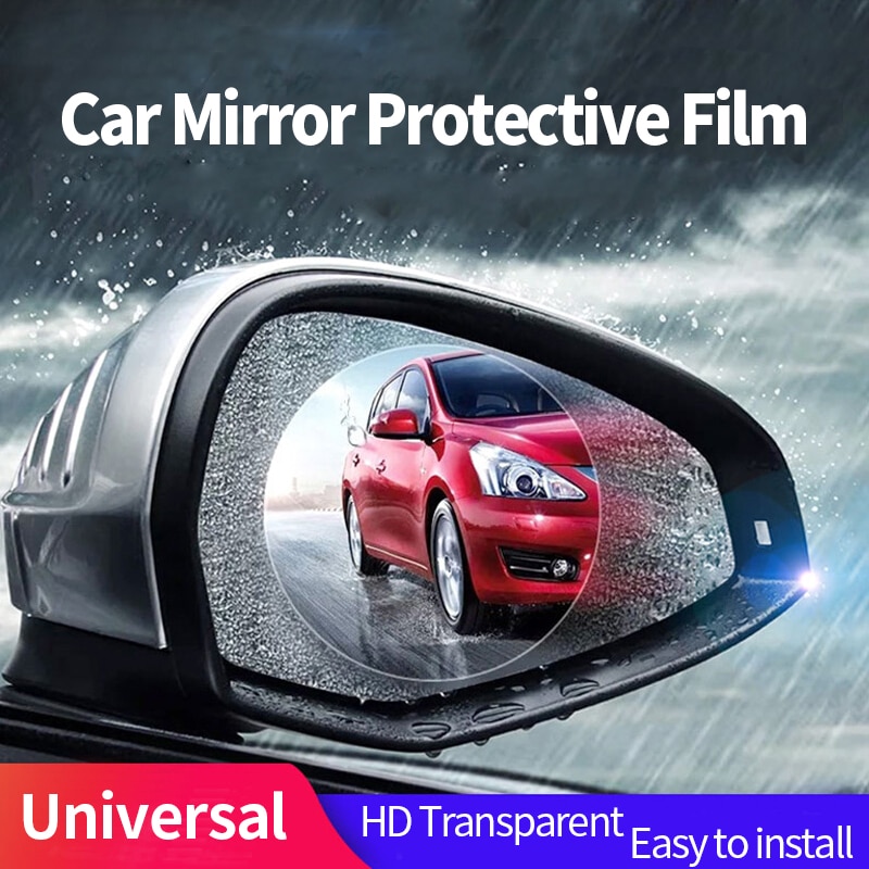 Mikkuppa bil bakspejl glas regntæt film anti-tåge film bil spejl vandtæt regntæt beskyttelsesfilm