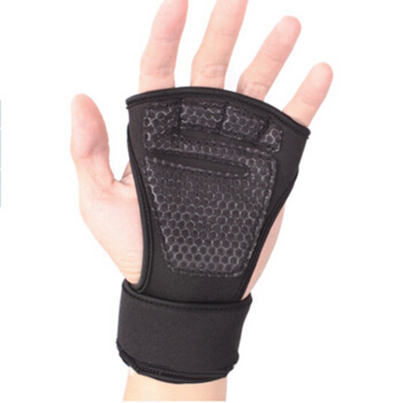 Gants d'entrainement d'haltérophilie pour femmes et hommes, 1 paire, pour le Fitness, la musculation, la gymnastique, les poignées, la protection de la paume des mains,