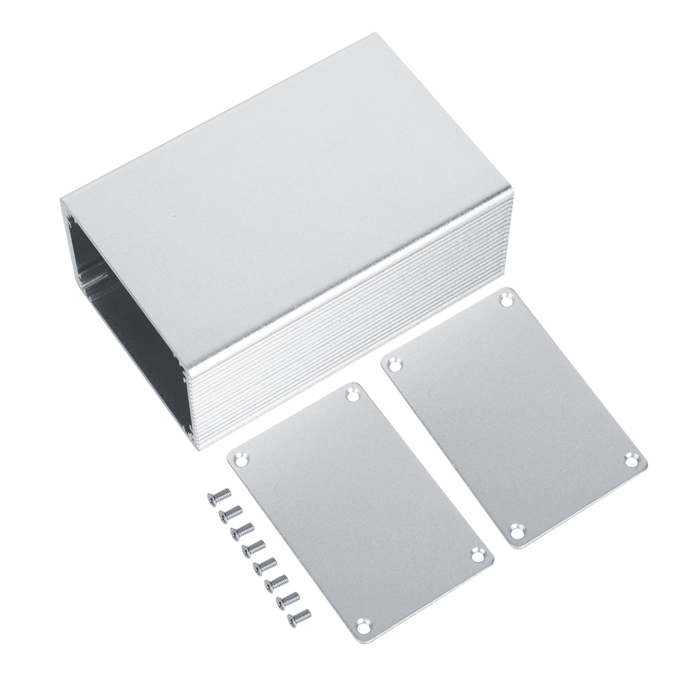 Behuizing Doos Project Box Case Shell Behuizing Aluminium Voor Gprs Printplaat 43x66x100mm