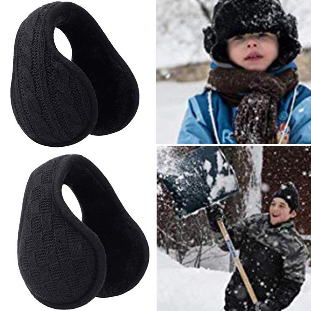 Gebreide Dames winter haarband - oorwarmers - Crème | Mylinsé