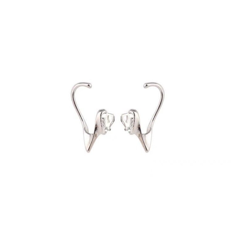 Elf Ear Display Face Small Ear Hook Female Ear Clip Without Piercing Ear Bone Clip Tassel Earrings Clip on Earrings Women