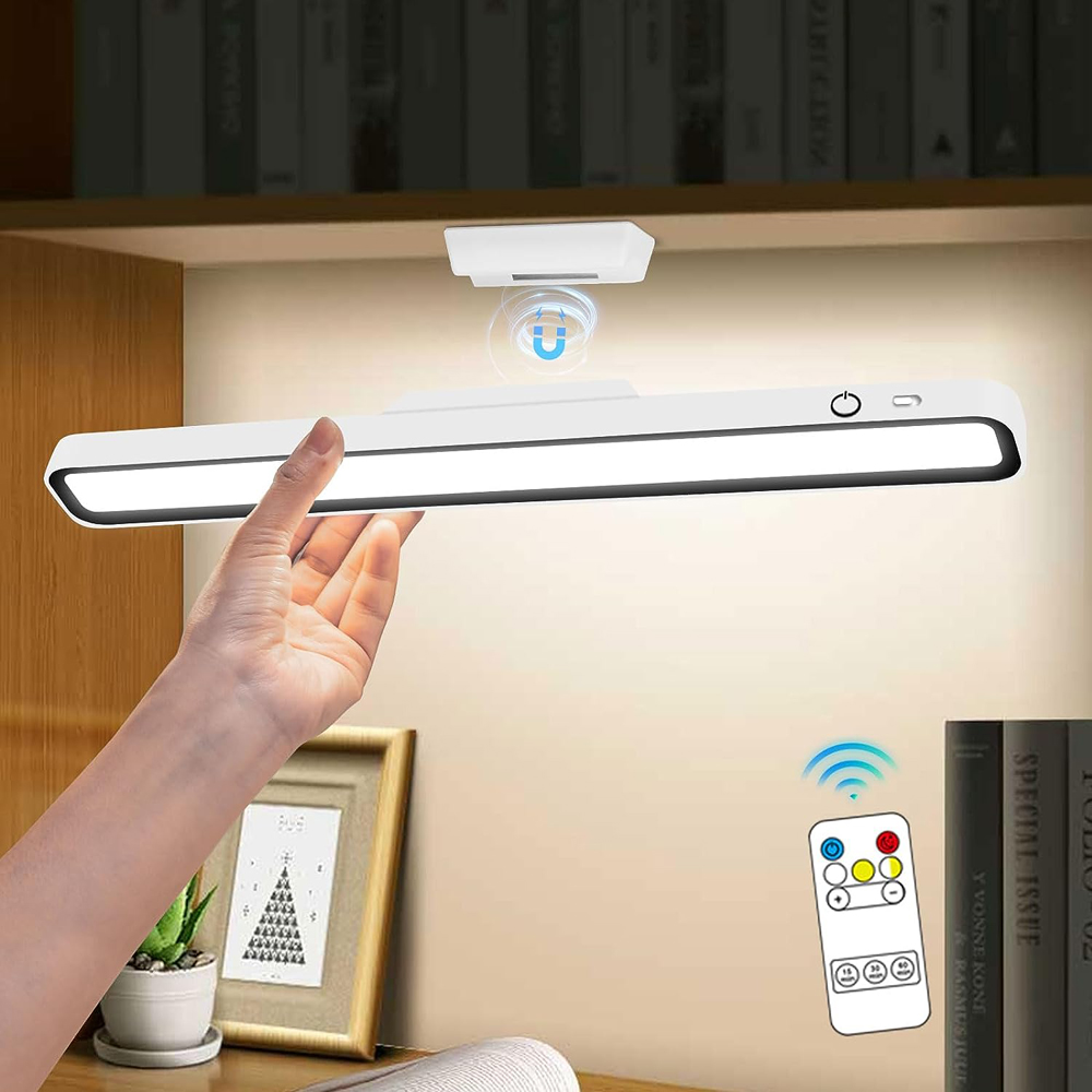 leestafellampen bureaulamp LED USB oplaadbaar licht traploos dimmen tafellamp hangende magnetische slaapkamer nachtlamp
