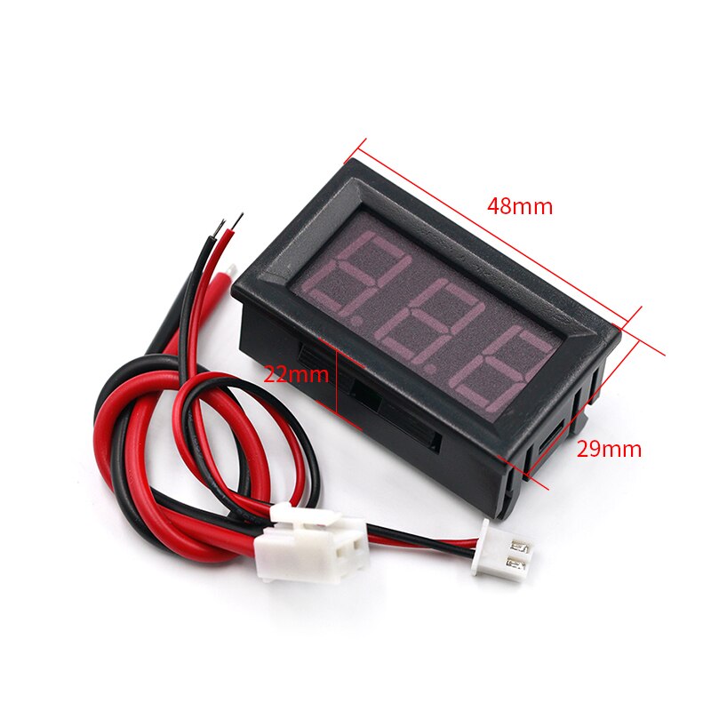 DC digital display ammeter module 0-10A with shell