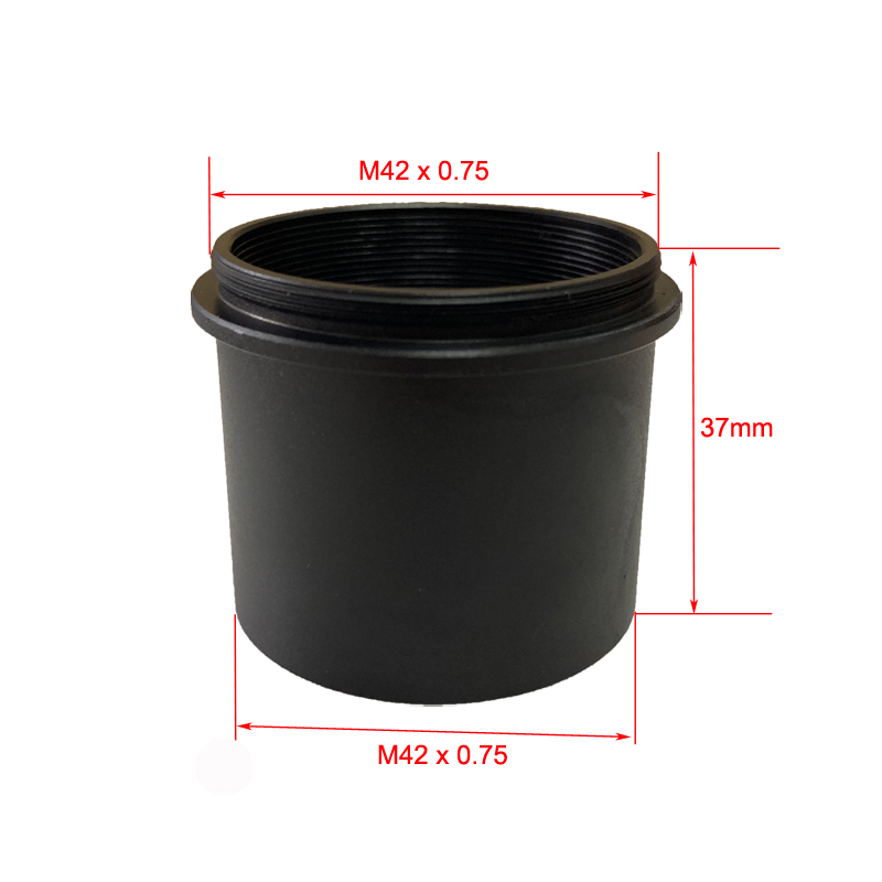 M42 to 23.2 mm 30 30.5 mm M38 M42 SLR Adapter Microscope Accessories Telescope Eyepiece for Microscope SLR Camera: M42 to M42