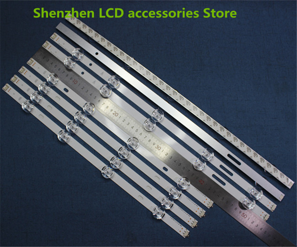 8pcs x LED Backlight Strip 9-leds for LG 47 inch TV innotek DRT 3.0 LG47lb5610 6916L 1715A 1716A LG47LY340C LG47GB651C