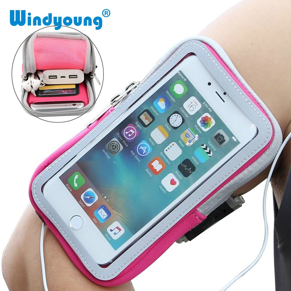 Armband voor iphone  x 8 7 6 6s 8 plus voor iphone xs xs max xr sport hardloophoesje voor samsung galaxy 7 s8 s9 armband