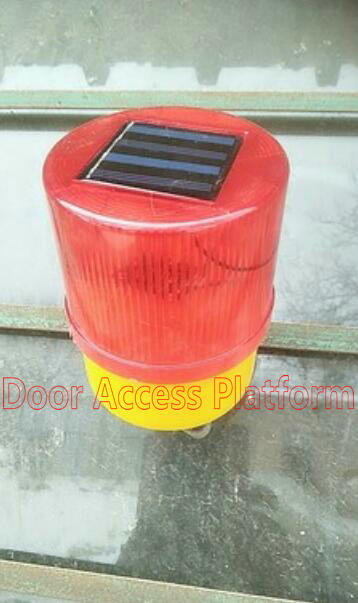 Door Warning Lamp Alarm For Access Control System, Security system No Voice, Silent alarm by stroboscopic lamp LED Light