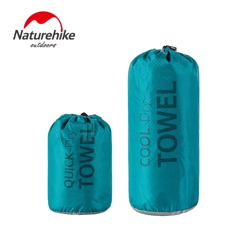 Naturehike hurtigtørrende håndklæde åndbar strandhåndklæder bærbare rejsesæt til camping vandreture udendørs svømning  nh19 y 004- j