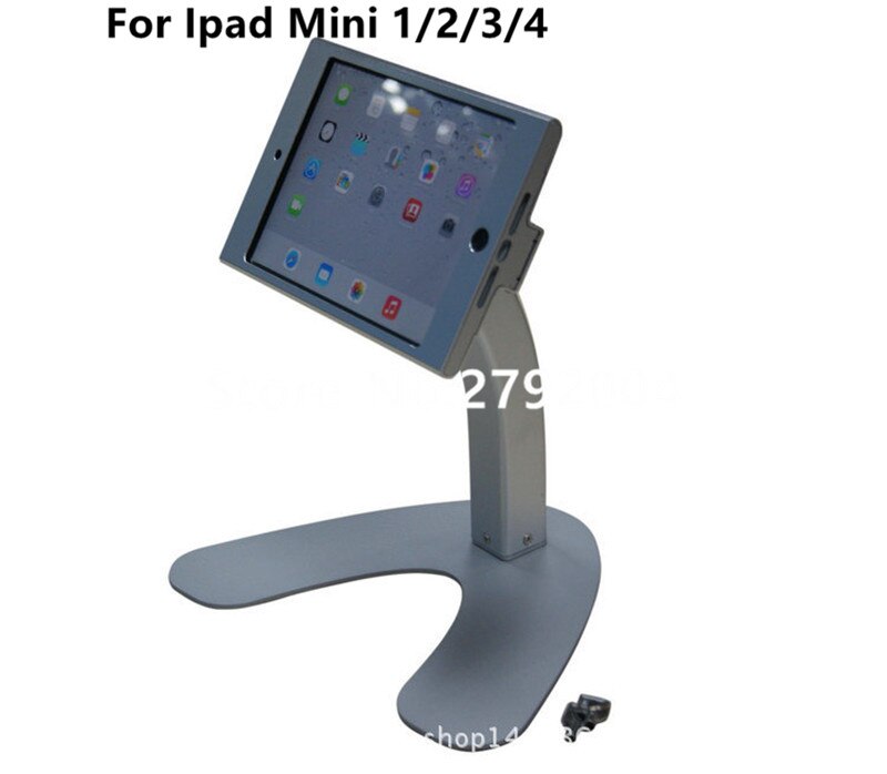 Mini ipad security stand,Anti-theft display case,Tablet lock ensclourse soporte de bloqueo de seguridad for Ipad mini 1/2/3/4