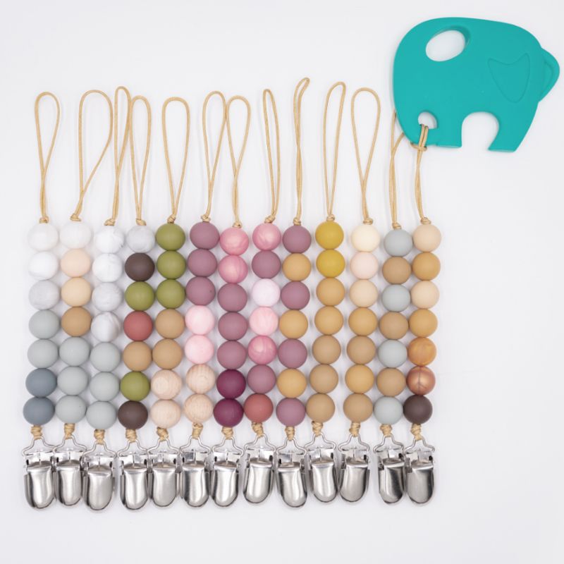 15mm 20 pièces Silicone perles bébé dentition perles bricolage à mâcher dentition pour bébé directe
