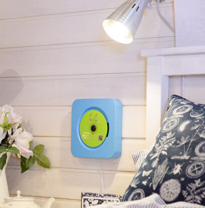 Wall-mounted CD player Bluetooth FM radio CD stereo prenatal fidelity digital amplifier
