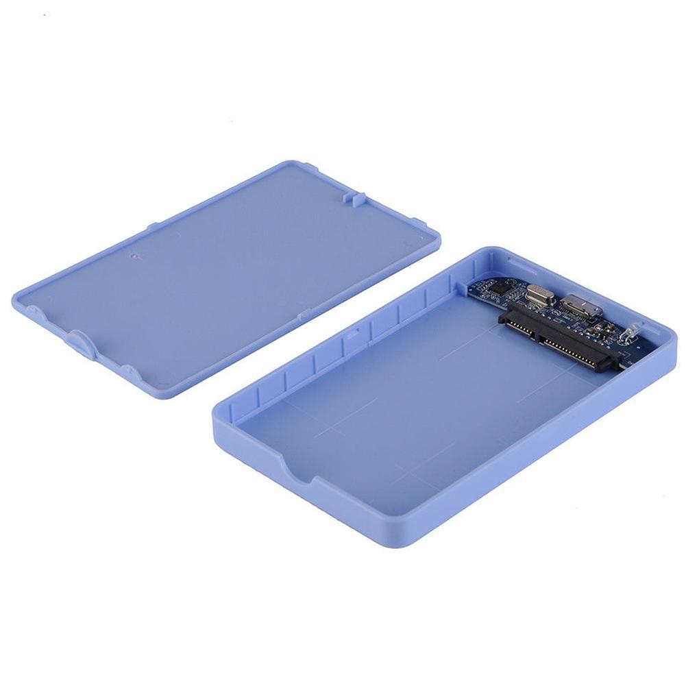 3 Colors 2.5" USB 3.0 SATA HD Box 1TB HDD Hard Drive External Enclosure Case Support Up to 2TB Data transfer backup tool