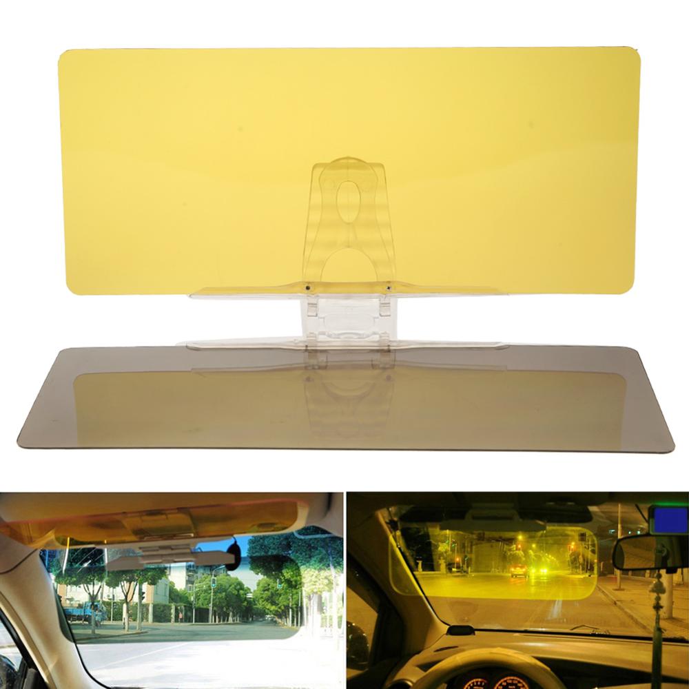 Car Sun Visor Day Night Anti Sunlight Dazzling Driving Mirror Sun Visors Fold Flip Down Clear View Auto Accessories Car Styling
