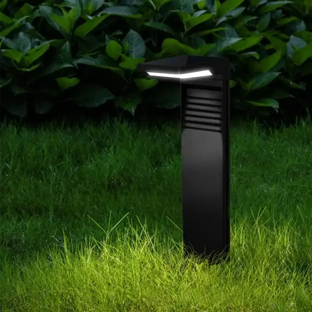 Lampe solaire LED imperméable conforme à la norme IP64, éclairage d'extérieur, luminaire décoratif, lumière blanche chaude, idéal pour un jardin, une pelouse ou une cour