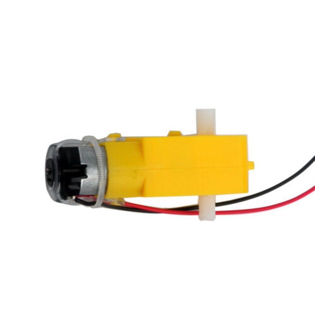 For Arduino TT Motor Tyre Dc 3-6v Transmission Motor Plastic Tire Wheel Transmission Case Smart Car Robot Kit