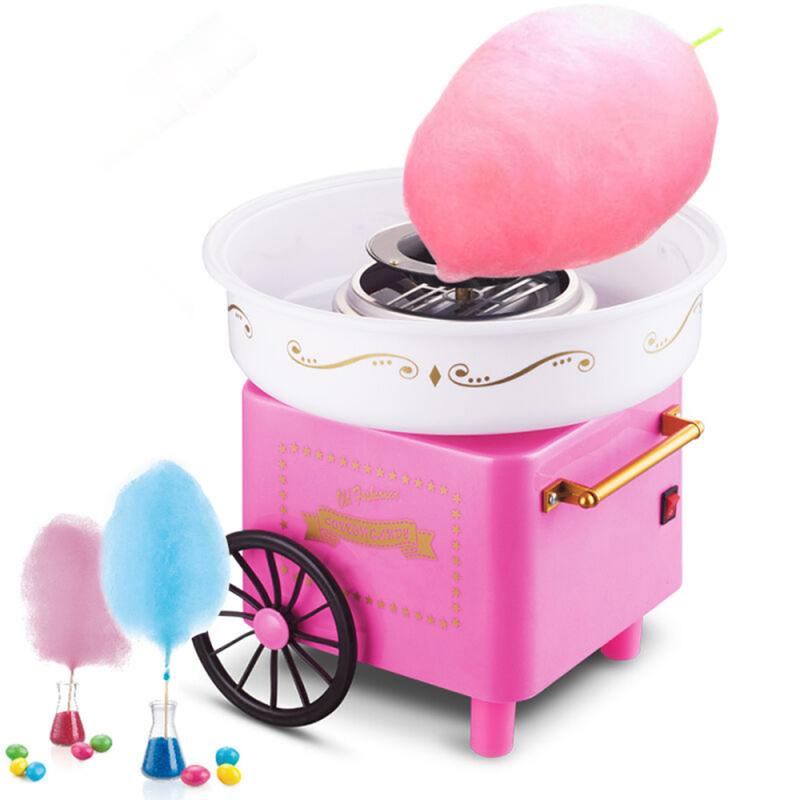 Electric Diy Mini Sweet Cotton Candy Machine Maker Nostalgia DIY 220V Cotton Candy Sugar Free Cotton Candy Make Machine Kids HWC
