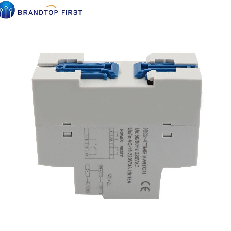 NKG-4 Automatic Factory School Bell Controller Control Instrument 40 Groups Din Rail Microcomputer Timer Time Switch Relay