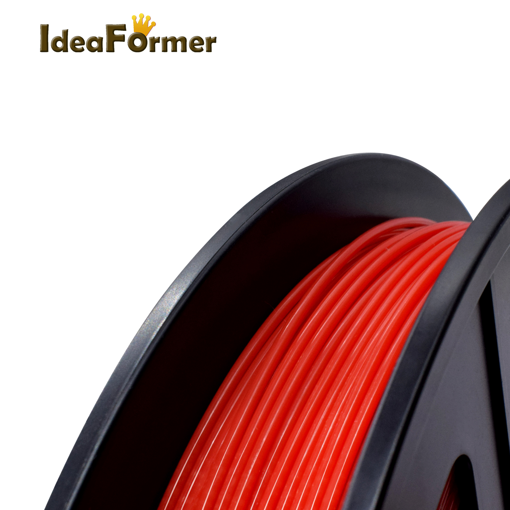 0.5 KG/rouleau 3d filament d'impression PLA 1.75mm impression blanc/noir/rouge/jaune/vert et autres couleurs pour filament d'imprimante 3D