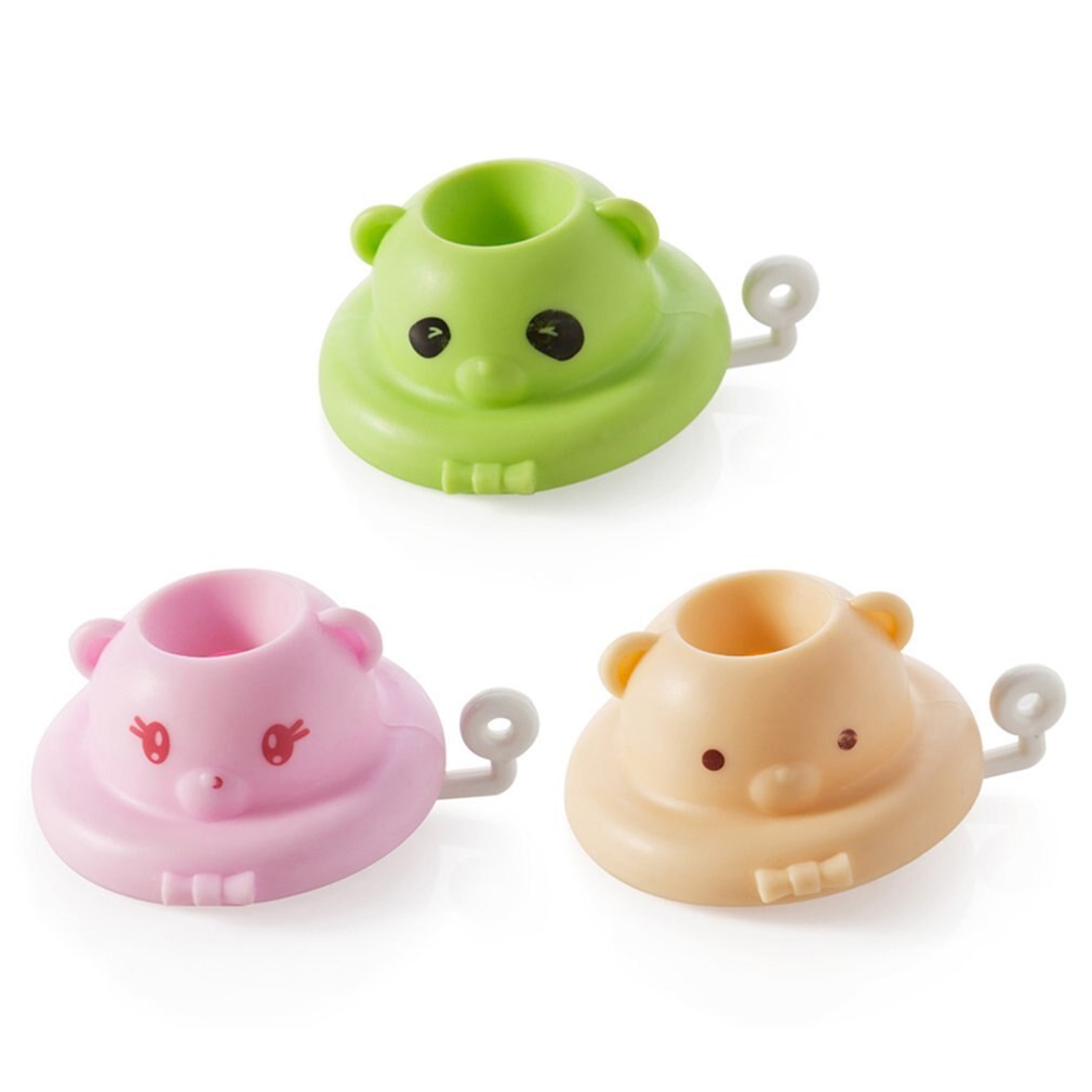 3pcs Cute Cartoon Shower Head Splash Nozzle Faucet Kitchen Water-saving Splash Shower Bathroom Supplies Faucets Filter Tool