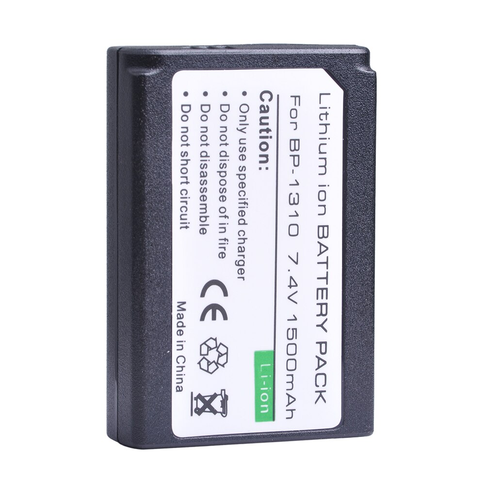 Tectra 2pcs BP-1310 BP 1310 BP1310 Battery for Samsung NX11 NX20 NX5 NX10 NX100 Camera Battery 1500mAh