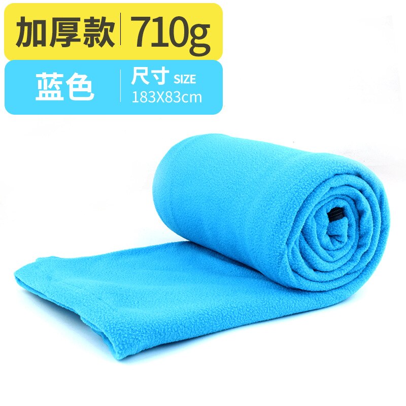 Sac de couchage extérieur en polaire, camping, voyage, climatiseur, chaud, camping quatre saisons, pause déjeuner, couverture pour les genoux, sac de couchage sale: 5