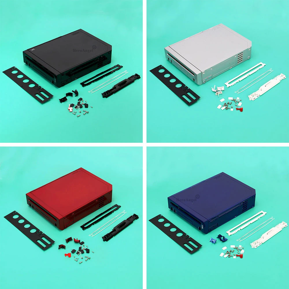 11 Colors Replacement Full Housing Shell Cover Case with Buttons For Wii Game Console Repair Parts