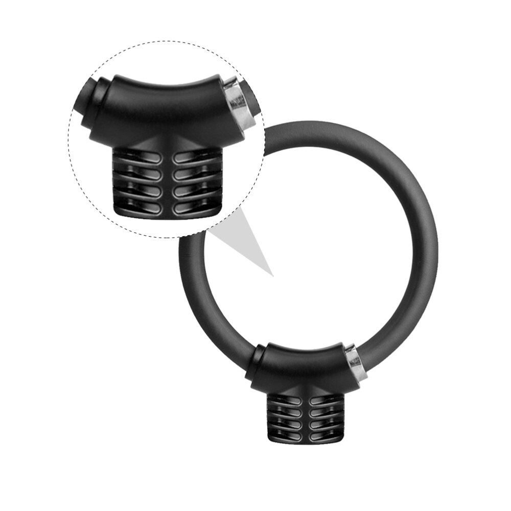 1pc Bike Lock Ring Shaped Lock Thickened Bike Anti-theft Alloy Lock