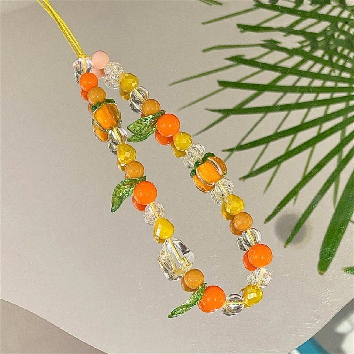 Phone Case Lanyard Handmade Diy Beaded Camera Chain Cute Small Fresh Earphone Cover Mobile Phone Anti-Lost Rope Wristband