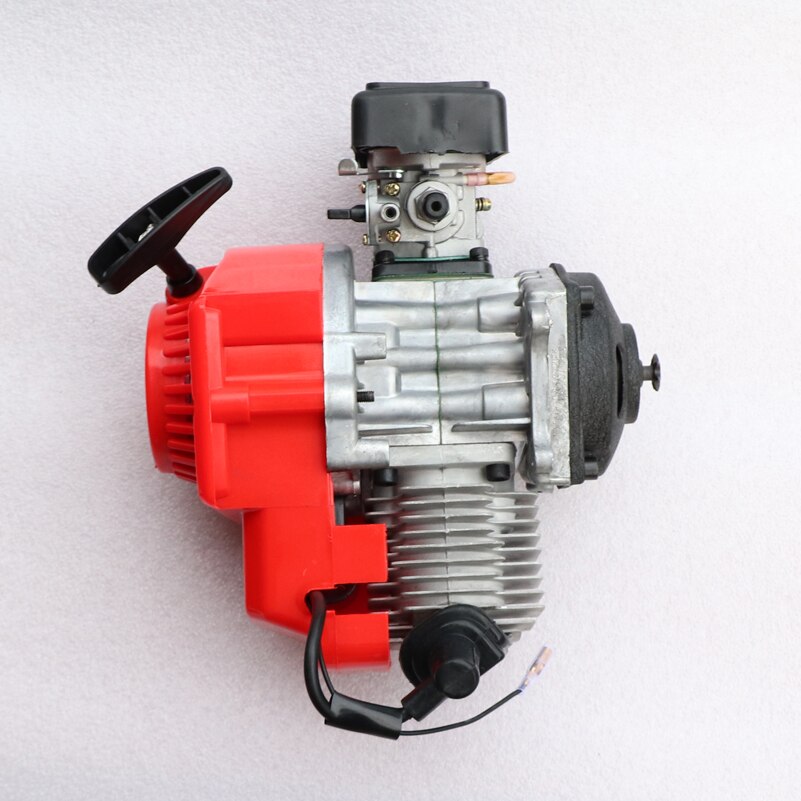 Motorcycle 47cc 49cc Pocket Bike 2 Stroke Pull Start Engine For Mini Go Kart Dirt Bike Petrol Scooter ATV Pocket Bike Motor