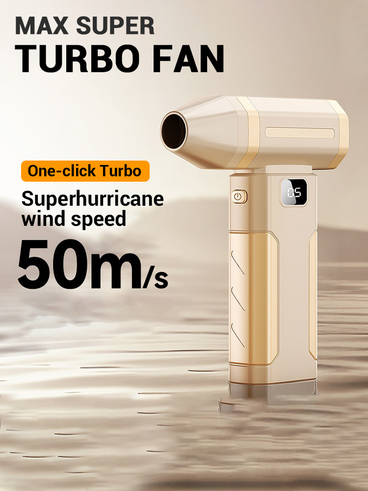 Mini-bladblazer, accu, 800 W, 35.000 omw/min, turbo-bladblazer