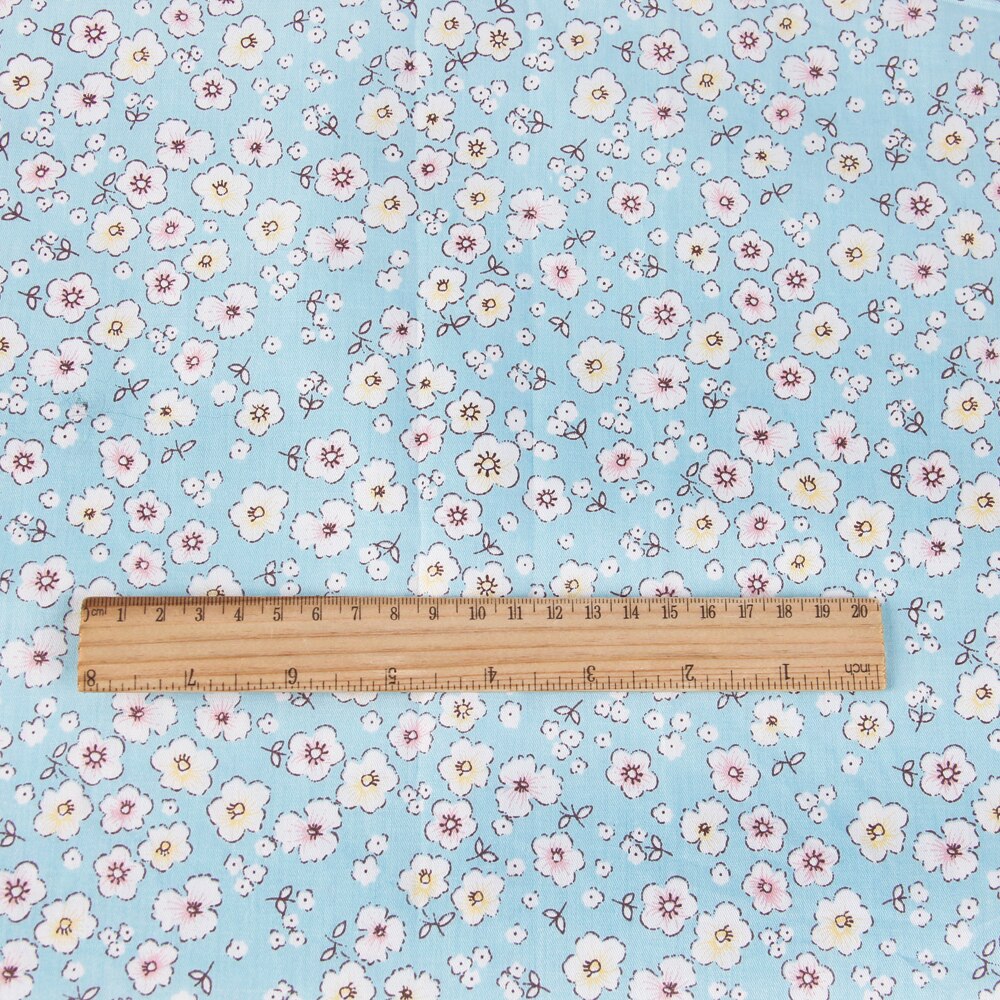 50*145cm Geometric Flower Patterns Printed 100% Cotton Fabric For DIY Handmade Projects Home Events,1Yc3457: 1061221003