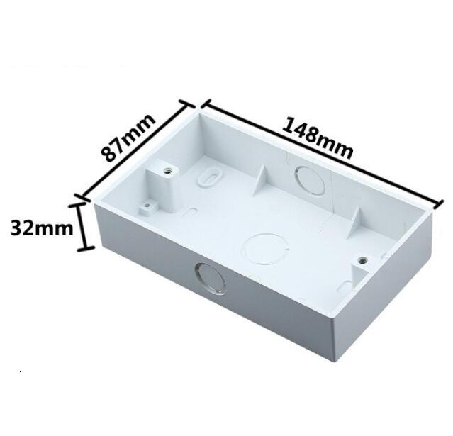 2 gang UK 13A Touch switch plug sockets Double USB socket WIFI Intelligent socket with usb 2.0 compatible alexa google assistant: surface box