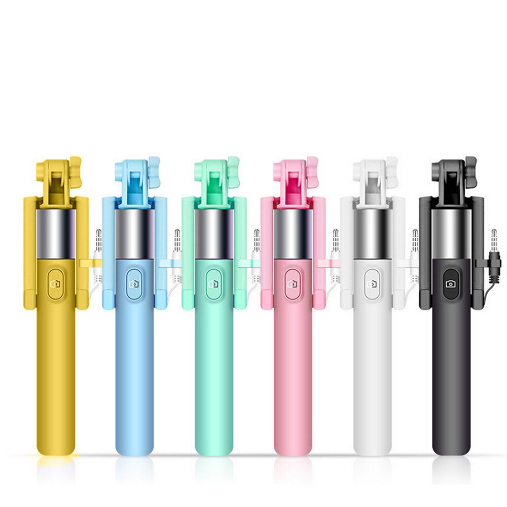 Selfie Sticks Extendable Handheld Self-portrait Holder Monopod Stick For Cell Phone adjust any angle J24